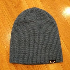 Oakley blue beanie